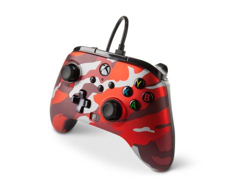Геймпад PowerA Xbox One Enhanced Metallic Red Camo