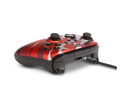 Геймпад PowerA Xbox One Enhanced Metallic Red Camo