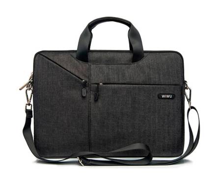 Сумка-карман для MacBook 17,3 WIWU City Commuter Bag Black