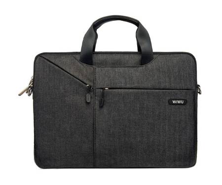 Сумка-карман для MacBook 17,3 WIWU City Commuter Bag Black