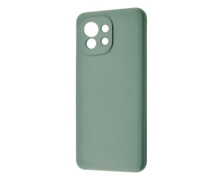 Чехол для Xiaomi Mi 11 Lite WAVE Silicone Cover Cyprus Green