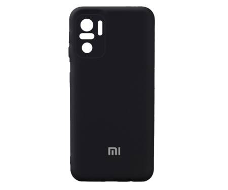 Чехол для Xiaomi Redmi Note 10 Silicone Case Black