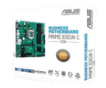 Материнская плата ASUS PRIME B365M-C/CSM