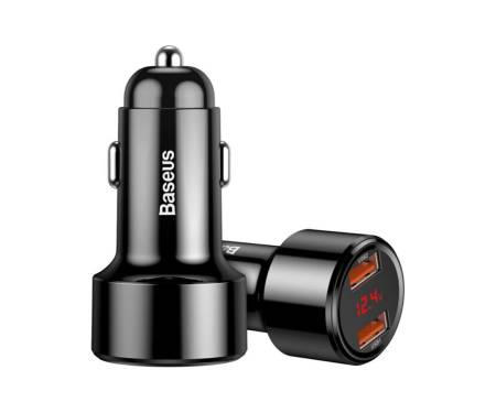 Автомобильное зарядное устройство Baseus Magic Series Dual QC 3.0 Black (CCMLC20A-01)