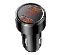 Автомобильное зарядное устройство Baseus Magic Series Dual QC 3.0 Black (CCMLC20A-01)