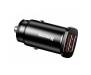Автомобильное зарядное устройство Baseus USB Car Charger Square Metal Quick Charger 3.0 2xUSB 30W Black (CCALL-DS01)