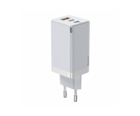 Сетевое зарядное устройство Baseus GaN 2 Pro Quick Charger 65W White (CCGAN2P-B02)