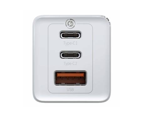 Сетевое зарядное устройство Baseus GaN 2 Pro Quick Charger 65W White (CCGAN2P-B02)