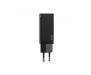 Сетевое зарядное устройство Baseus GaN2 Q.Charger C+C 45W With Mini Cable Black (CCGAN-M01)