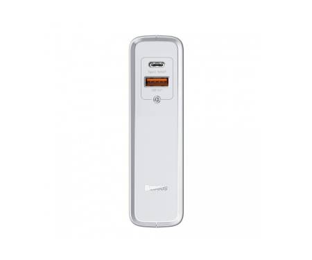 Сетевое зарядное устройство 2 в 1 Baseus Power Station 2-in-1 Quick Charger White (PPNLD-C02)