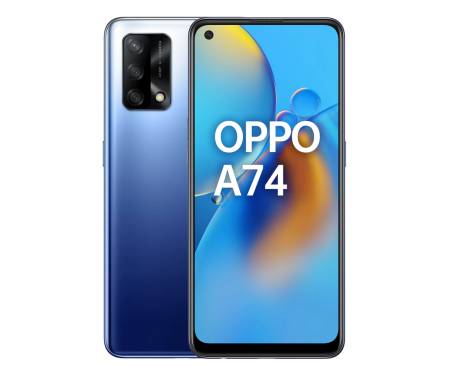 Смартфон OPPO A74 4/128GB Midnight Blue