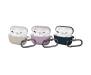 Чехлы для Airpods Pro Silicon with hook 3 шт. (Lavender, Midnight Blue, Rock)