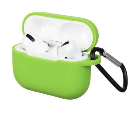 Чехол для Airpods Pro Silicon case Light Green