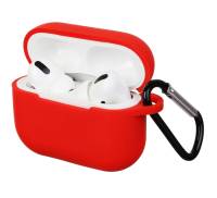 Чехол для Airpods Pro Silicon case Red