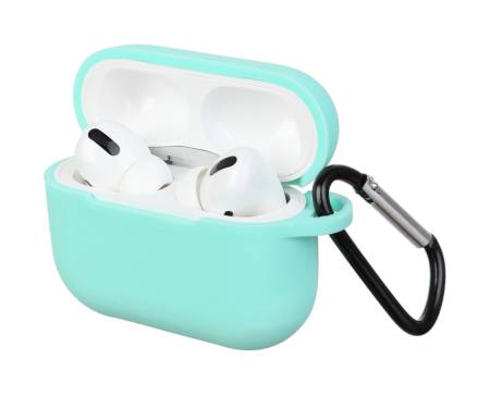 Чехол для Airpods Pro Silicon case Sea Blue