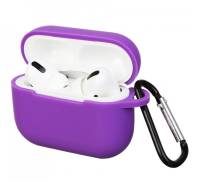 Чехол для Airpods Pro Silicon case Ultraviolet