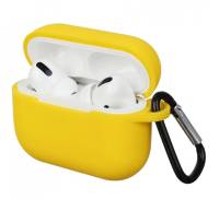 Чехол для Airpods Pro Silicon case Yellow