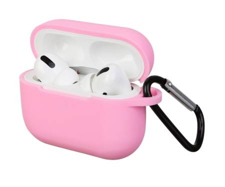 Чехол для Airpods Pro Silicon case Light Pink