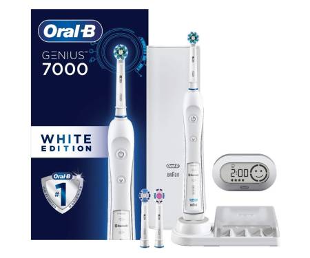 Электрическая зубная щетка Oral-B by Braun Smart 7000 White (D36.535.6X)