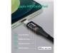 Кабель IRONN Type-C to Lightning PD 20W (1.8m) Black Nylon (CL20BN-L)