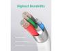 Кабель IRONN Type-A to Lightning 12W (1.8m) White (AL12WT-L)