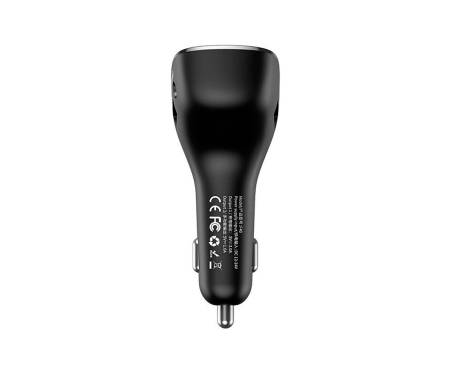 FM-трансмиттер Baseus Streamer F40 AUX wireless MP3 car charger Black (CCF40-01)