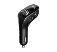 FM-трансмиттер Baseus Streamer F40 AUX wireless MP3 car charger Black (CCF40-01)