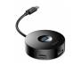Адаптер Baseus Round Box Black 5-Port (CAHUB-G01)