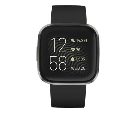 Смарт-годинник Fitbit Versa 2 Black (FB507BKBK)