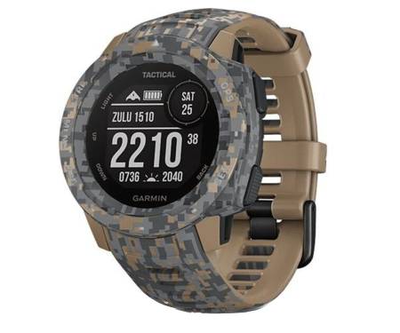 Смарт-часы Garmin Instinct Tactical Edition Outdoor GPS Watch Camo Coyote Tan (010-02064-D4)