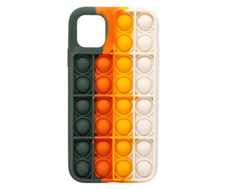 Чехол для Apple iPhone 12/12 Pro Upex Pop It Series Green Yellow