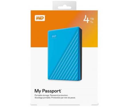 Внешний жесткий диск 2.5" 4TB WD (WDBPKJ0040BBL-WESN)