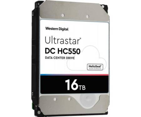 Жесткий диск 3.5" 16TB Ultrastar DC HC550 WD (WUH721816ALE6L4)