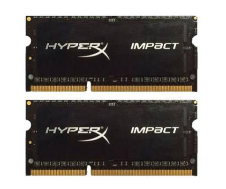 Модуль памяти для ноутбука SoDIMM DDR3L 16GB (2x8GB) 2133 MHz HyperX Impact Kingston (HX321LS11IB2K2/16)