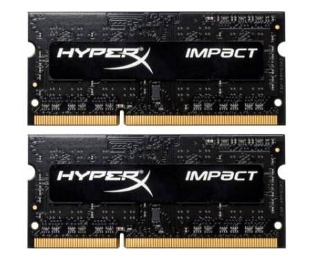 Модуль памяти для ноутбука SoDIMM DDR3L 8GGB (2x4GB) 2133 MHz HyperX Kingston (HX321LS11IB2K2/8)