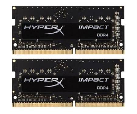 Модуль памяти для ноутбука SoDIMM DDR4 32GB (2x16GB) 2666 MHz HyperX Impact Kingston (HX426S16IB2K2/32)