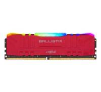 Модуль памяти для компьютера DDR4 16GB 3000 MHz Ballistix Red RGB MICRON (BL16G30C15U4RL)