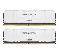 Модуль памяти для компьютера DDR4 32GB (2x16GB) 3000 MHz Ballistix White MICRON (BL2K16G30C15U4W)