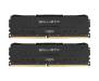 Модуль памяти для компьютера DDR4 32GB (2x16GB) 3200 MHz Ballistix Black MICRON (BL2K16G32C16U4B)