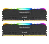 Модуль памяти для компьютера DDR4 32GB (2x16GB) 3200 MHz Ballistix Black MICRON (BL2K16G32C16U4BL)