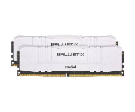 Модуль памяти для компьютера DDR4 16GB (2x8GB) 3600 MHz Ballistix White MICRON (BL2K8G36C16U4W)