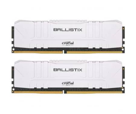 Модуль памяти для компьютера DDR4 16GB (2x8GB) 3600 MHz Ballistix White MICRON (BL2K8G36C16U4W)