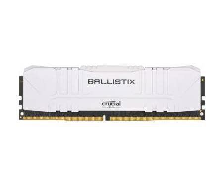 Модуль памяти для компьютера DDR4 8GGB 3000 MHz Ballistix White MICRON (BL8G30C15U4W)