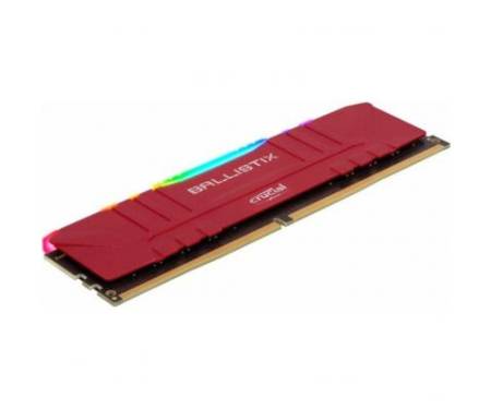 Модуль памяти для компьютера DDR4 8GB 3200 MHz Ballistix Red RGB MICRON (BL8G32C16U4RL)