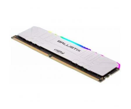 Модуль памяти для компьютера DDR4 8GB 3200 MHz Ballistix White RGB MICRON (BL8G32C16U4WL)