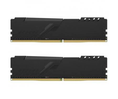 Модуль памяти для компьютера DDR4 16GB (2x8GB) 3600 MHz HyperX Fury Black Kingston (HX436C17FB3K2/16)