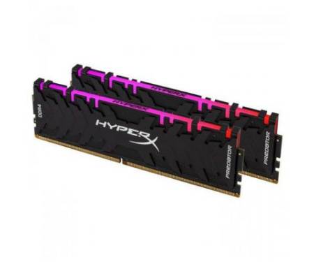 Модуль памяти для компьютера DDR4 32GB (2x16GB) 3600 MHz HyperX Predator RGB Kingston (HX436C17PB3AK2/32)