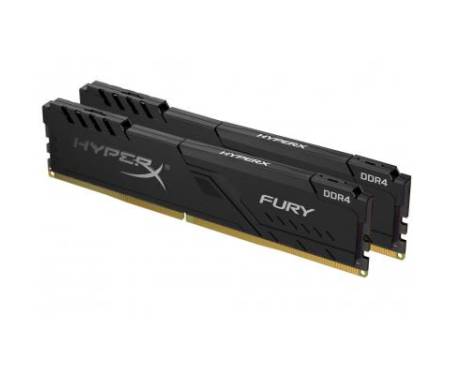 Модуль памяти для компьютера DDR4 32GB (2x16GB) 3733 MHz HyperX Fury Black Kingston (HX437C19FB3K2/32)
