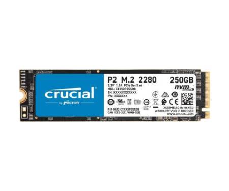 Накопитель SSD M.2 2280 250GB MICRON (CT250P2SSD8)
