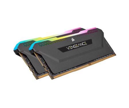 Модуль Corsair 32 GB (2x16GB) DDR4 3600 MHz Vengeance RGB (CMH32GX4M2Z3600C18)